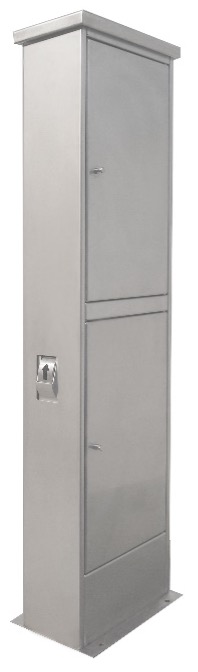 Brandveilige locker voor het veilig opslaan van lithiumbatterijen en accu’s.