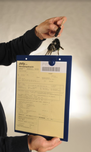 Classeur pour la gestion des clés et le suivi administratif.